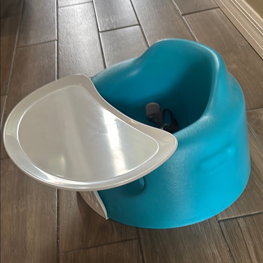 Blue Baby Floor Seat with Removable Tray